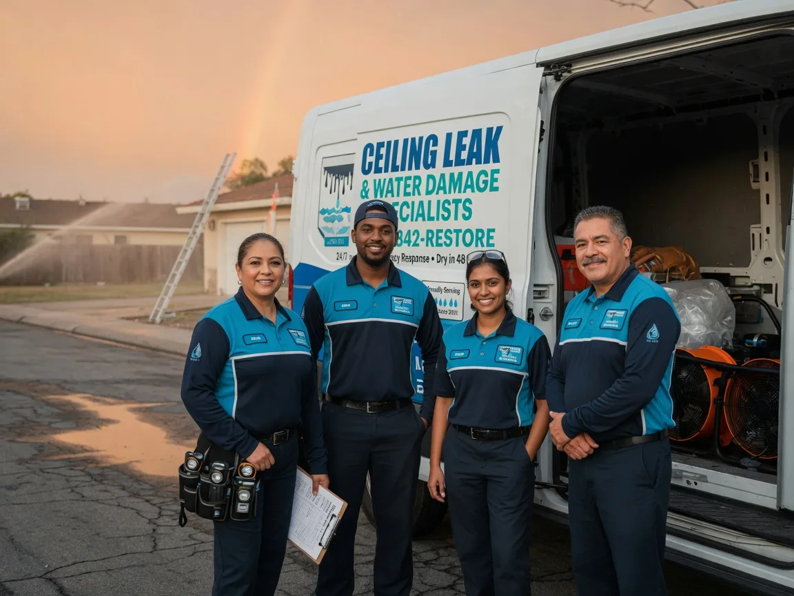 Ceiling Leak Cleanup company in Vaughn, NM